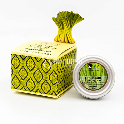 Бальзам для губ лемонграсс HERBCARE LIP BALM LEMONGRASS 10g  Картинка №20